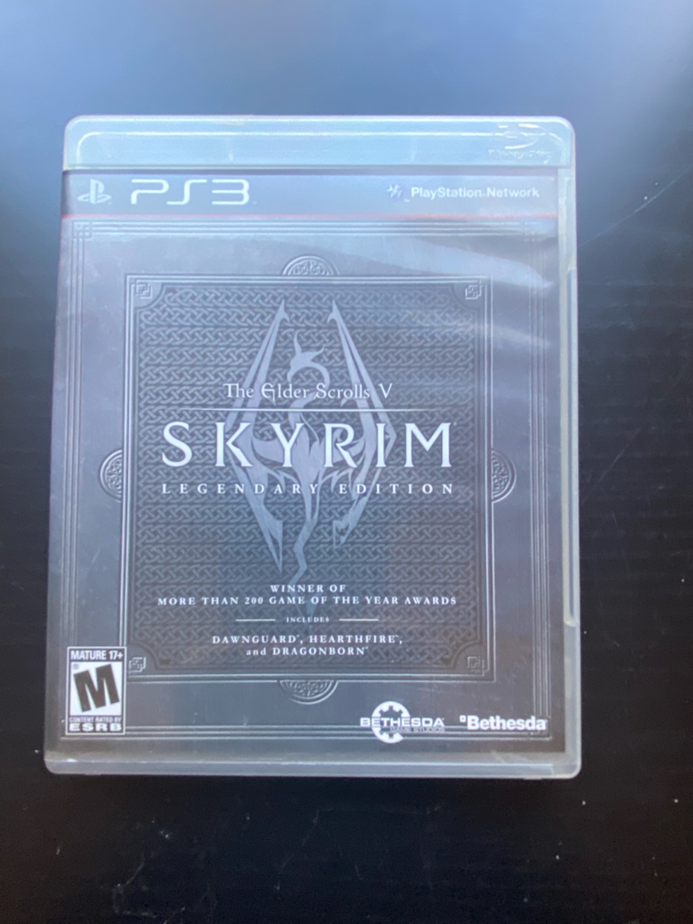 Sony PS3 Skyrim Legendary Edition - Black